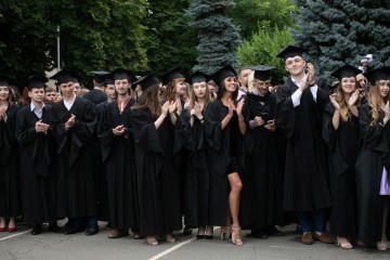 Лілія Гриневич на загальноуніверситетській церемонії конвокації 2019 у Національний університет "Києво-Могилянська академія"