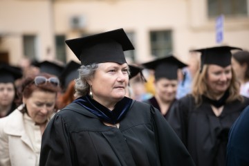 Лілія Гриневич на загальноуніверситетській церемонії конвокації 2019 у Національний університет "Києво-Могилянська академія"