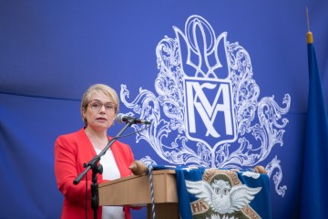Лілія Гриневич на загальноуніверситетській церемонії конвокації 2019 у Національний університет "Києво-Могилянська академія"