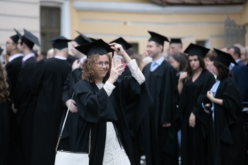 Лілія Гриневич на загальноуніверситетській церемонії конвокації 2019 у Національний університет "Києво-Могилянська академія"