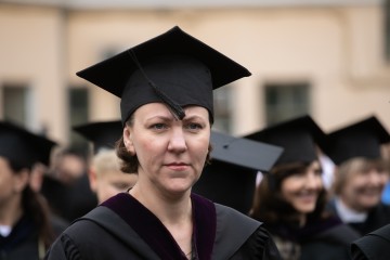 Лілія Гриневич на загальноуніверситетській церемонії конвокації 2019 у Національний університет "Києво-Могилянська академія"