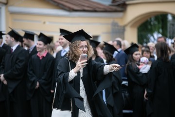 Лілія Гриневич на загальноуніверситетській церемонії конвокації 2019 у Національний університет "Києво-Могилянська академія"