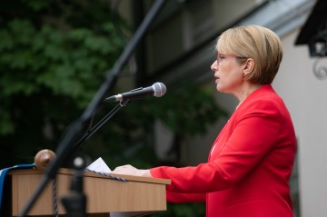 Лілія Гриневич на загальноуніверситетській церемонії конвокації 2019 у Національний університет "Києво-Могилянська академія"
