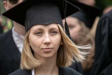 Лілія Гриневич на загальноуніверситетській церемонії конвокації 2019 у Національний університет "Києво-Могилянська академія"