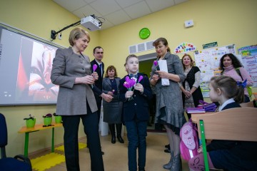 Міністр освіти і науки відвідує Луцький ліцей №27