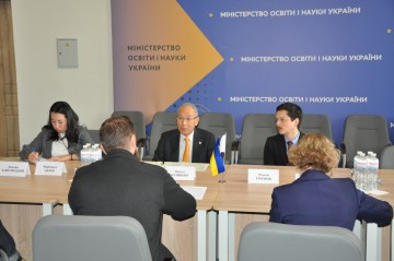 Оксен Лісовий та Надзвичайний і Повноважний Посол Японії в Україні Мацуда Кунінорі обговорили співробітництво у сфері освіти та науки між країнами
