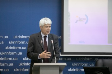 Лілія Гриневич на прес-конференції щодо початку Року французької мови в Україні