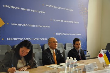Оксен Лісовий та Надзвичайний і Повноважний Посол Японії в Україні Мацуда Кунінорі обговорили співробітництво у сфері освіти та науки між країнами