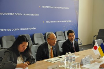 Оксен Лісовий та Надзвичайний і Повноважний Посол Японії в Україні Мацуда Кунінорі обговорили співробітництво у сфері освіти та науки між країнами