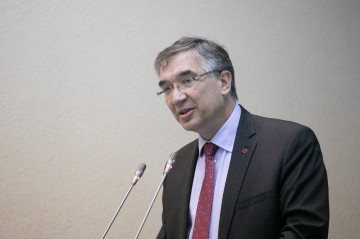 Лілія Гриневич на прес-конференції щодо початку Року французької мови в Україні