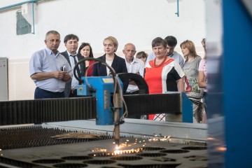 Огляд ВПУ №7 та відвідування навчально-практичного центру в місті Калуш