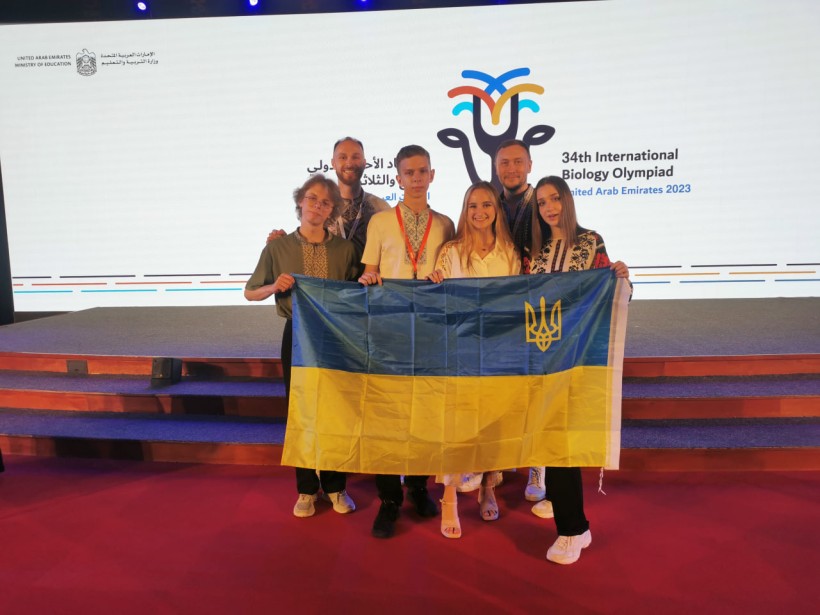 Українська команда бере участь у 34-й Міжнародній біологічній олімпіаді (ІВО)