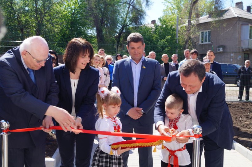 У Запоріжжі  за підтримки німецького уряду відремонтували дитячий садок