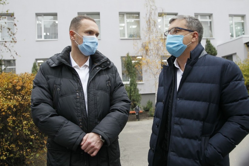 Сергій Шкарлет відвідав у Києві реконструйовану гімназію № 315