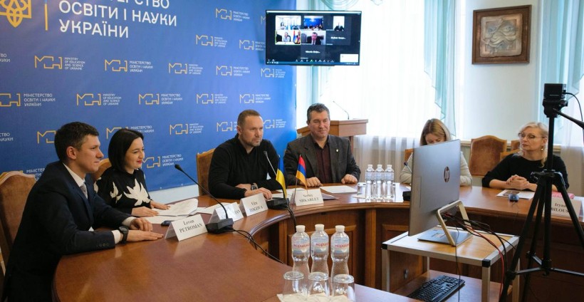 Міністри України та Республіки Вірменія підписали меморандум про наміри щодо розвитку Міжнародної українсько-вірменської школи