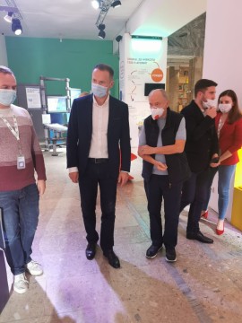 Сергій Шкарлет відвідав Музей науки