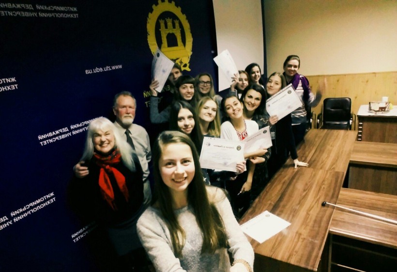 В ЖДТУ влаштували «Економічний лекторій» для старшокласників із вивченням ділової англійської мови