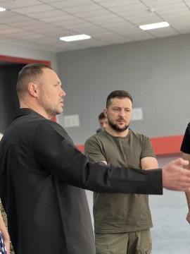 Президент України та Міністр освіти і науки відвідали відновлену школу в Ірпені