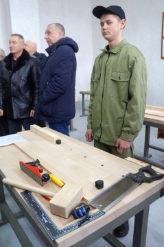 На Рівненщині відкрили навчально-практичний центр для столярів