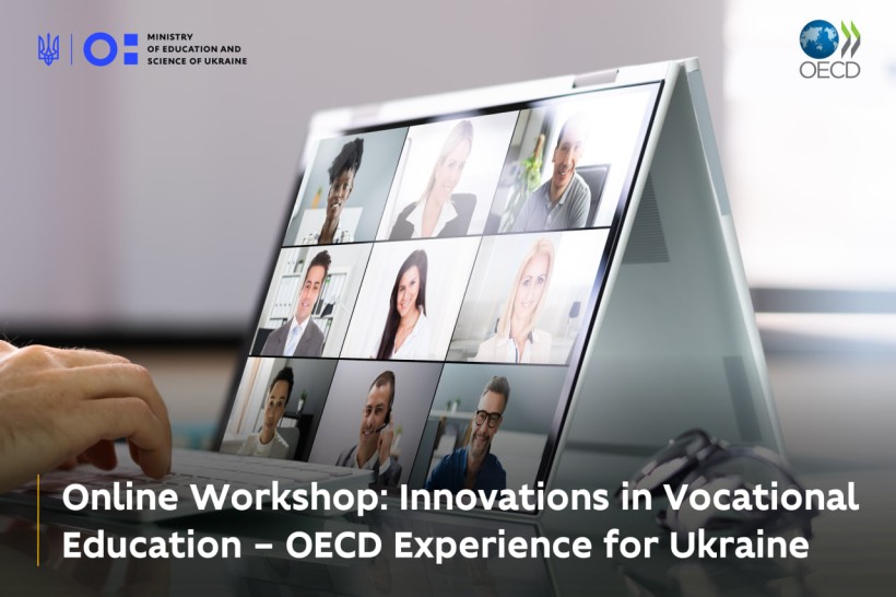 Online Workshop: Innovative Technologies in Vocational Education – OECD Experience for Ukraine