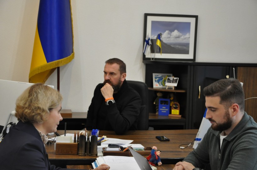 Оксен Лісовий зустрівся із представниками уряду Фінляндії