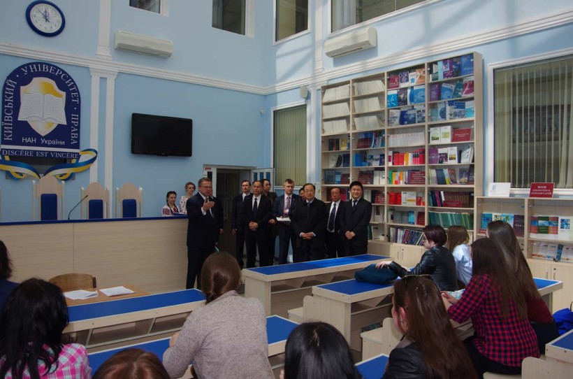 Делегація Китайської Народної Республіки та керівництво КУП НАНУ обговорили питання співпраці та підписання меморандуму