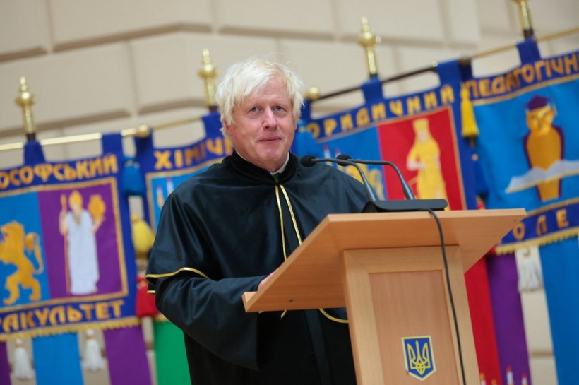 Борис Джонсон отримав диплом Почесного доктора ЛНУ імені Івана Франка