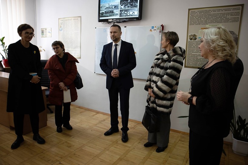 Міністри освіти України і Німеччини відвідали столичний профтех, де ознайомилися із впровадженням реформи професійної освіти