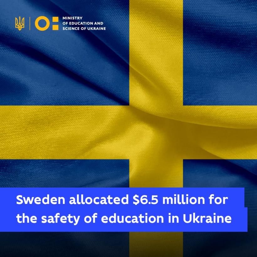 Safe offline education: with Sweden's support, shelters are being set up in schools and kindergartens