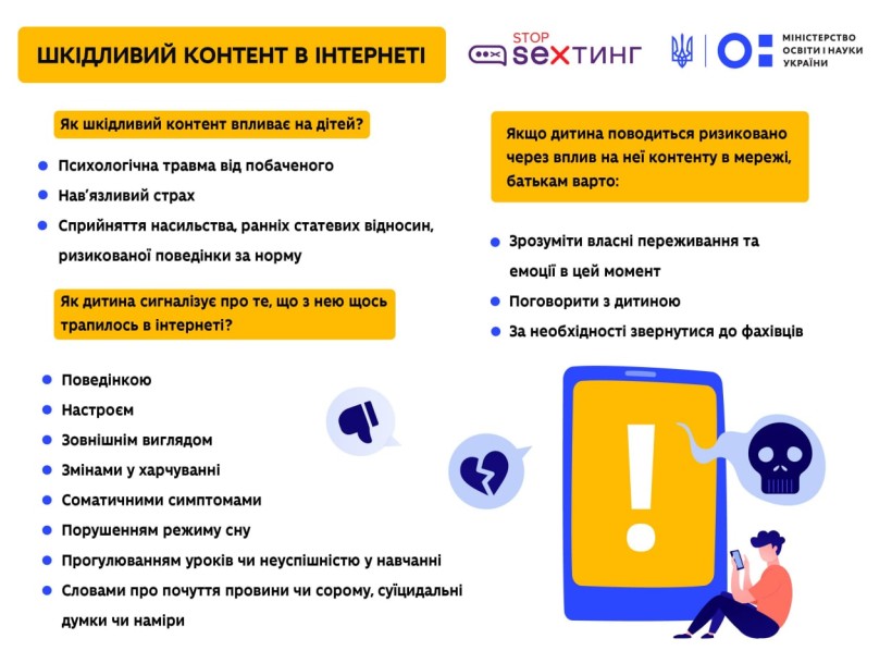 Шкідливий контент в інтернеті: як батькам протидіяти його впливу на дитину?