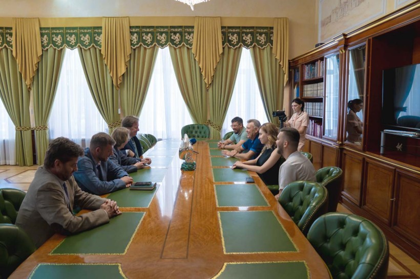 Одеський університет відвідав посол ОБСЄ Генрік Вілладсен