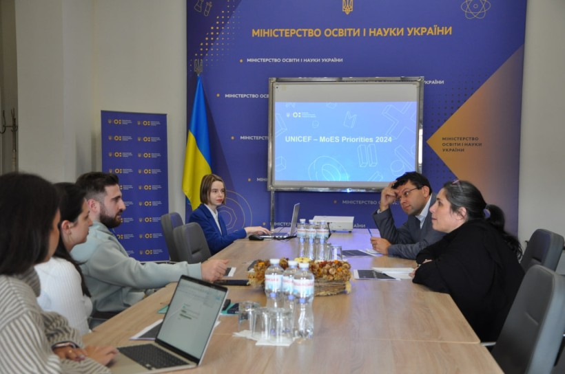 Оксен Лісовий зустрівся із представниками Дитячого фонду ООН (ЮНІСЕФ) в Україні