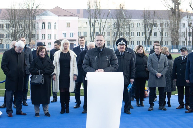 Сергій Шкарлет взяв участь у відкритті Студентського центру Олімпійської підготовки на базі Київського національного університету будівництва і архітектури