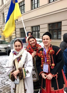 Команда чернівецького профтеху долучилася до проекту Erasmus +, де розказала про традиції святкування Різдва в Україні
