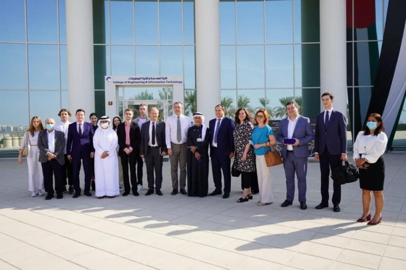 Українська делегація відвідала Університет Дубаї