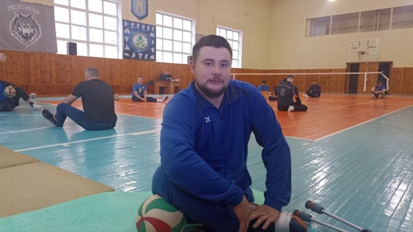Навчально-тренувальні збори збірної України з волейболу сидячи проходять у Поліському університеті