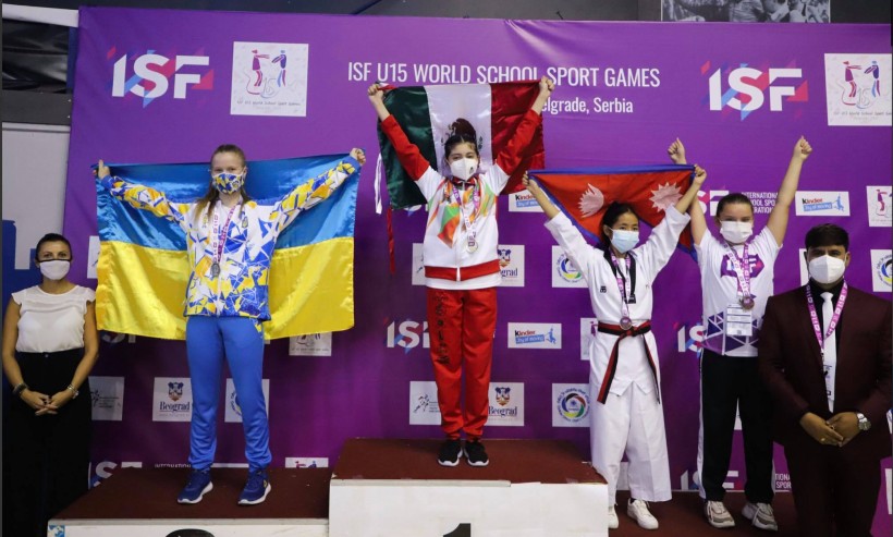 Українська збірна продовжує виборювати нагороди на Всесвітніх учнівських спортивних іграх U15