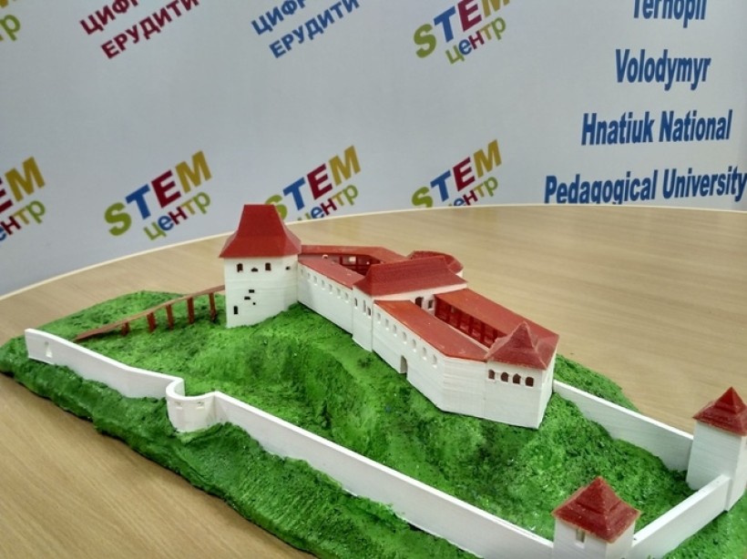 Студенти ТНПУ створюють серію 3D-моделей замків Тернопільщини