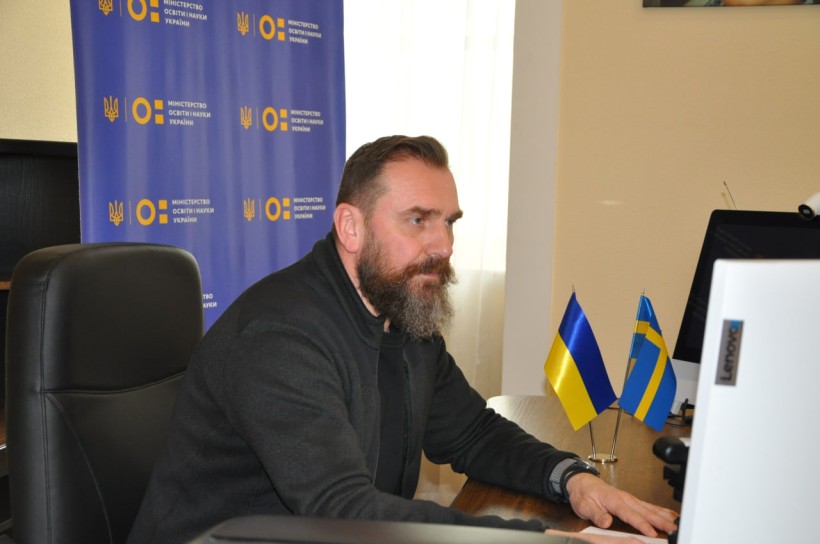 Зустріч міністра освіти і науки України Оксена Лісового з міністром із питань шкіл Королівства Швеція пані Лоттою Едгольм