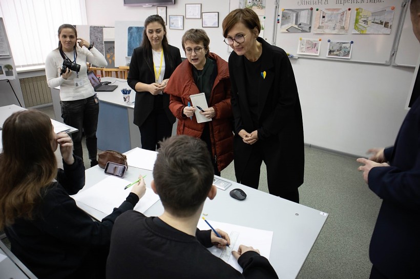 Міністри освіти України і Німеччини відвідали столичний профтех, де ознайомилися із впровадженням реформи професійної освіти