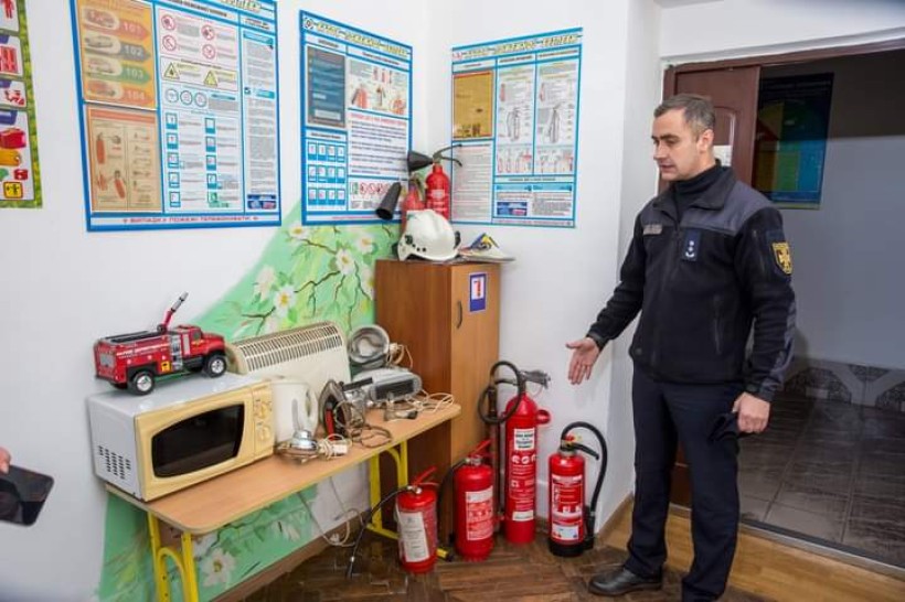 У Бориславській санаторній школі відкрили клас безпеки