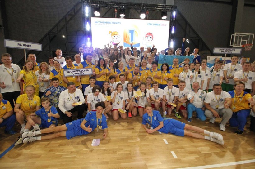 Учнівська збірна Кіровоградської області стала чемпіоном змагань «Cool Games-2022»