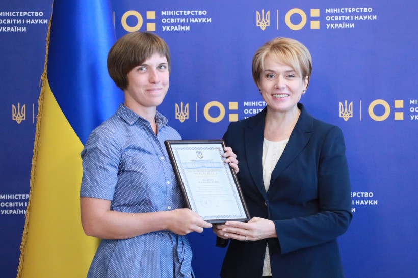 У МОН нагородили математиків, які на Міжнародній олімпіаді посіли 4 місце