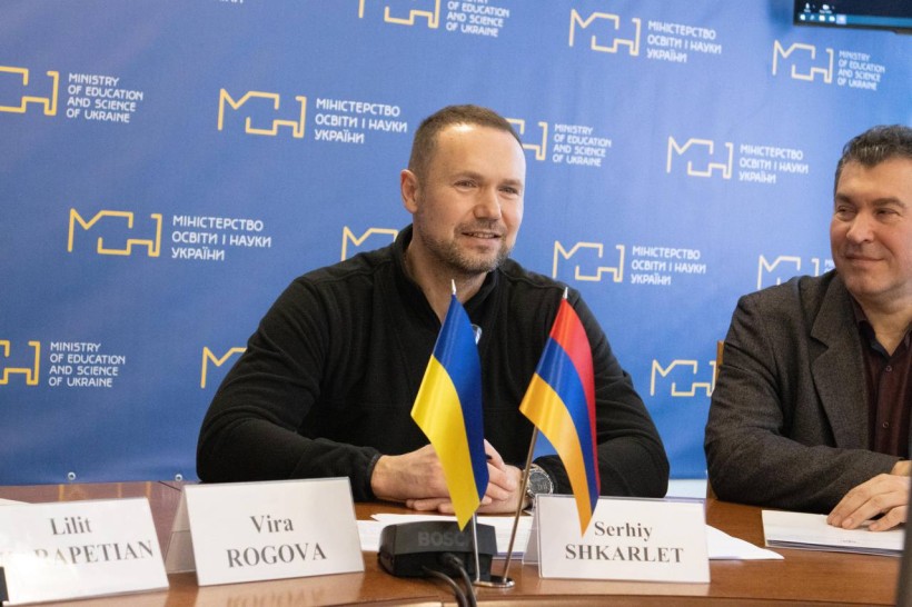 Міністри України та Республіки Вірменія підписали меморандум про наміри щодо розвитку Міжнародної українсько-вірменської школи