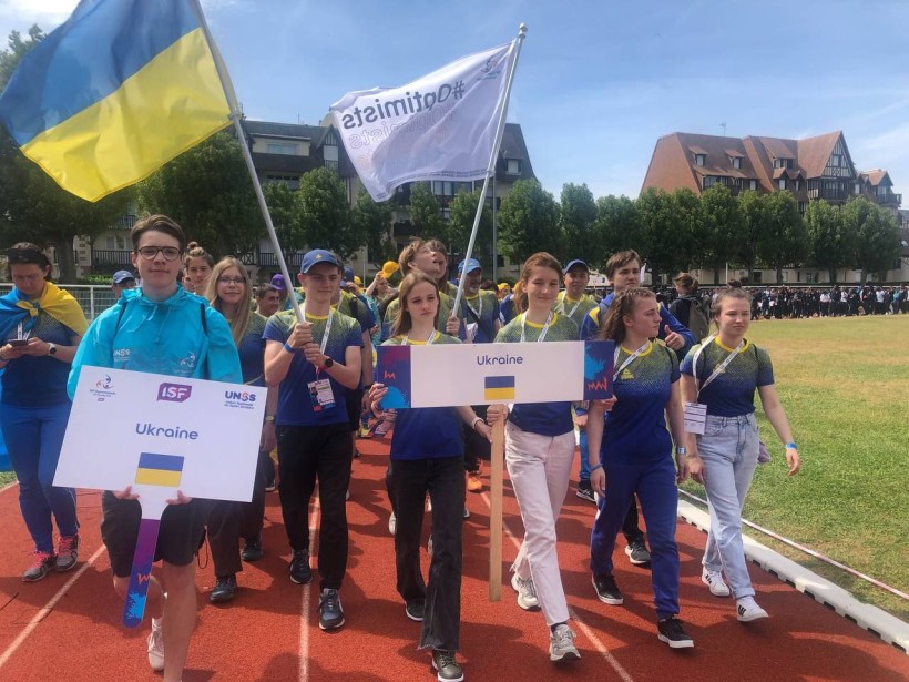 Українські спортсмени беруть участь у Всесвітній гімназіаді-2022 у Нормандії