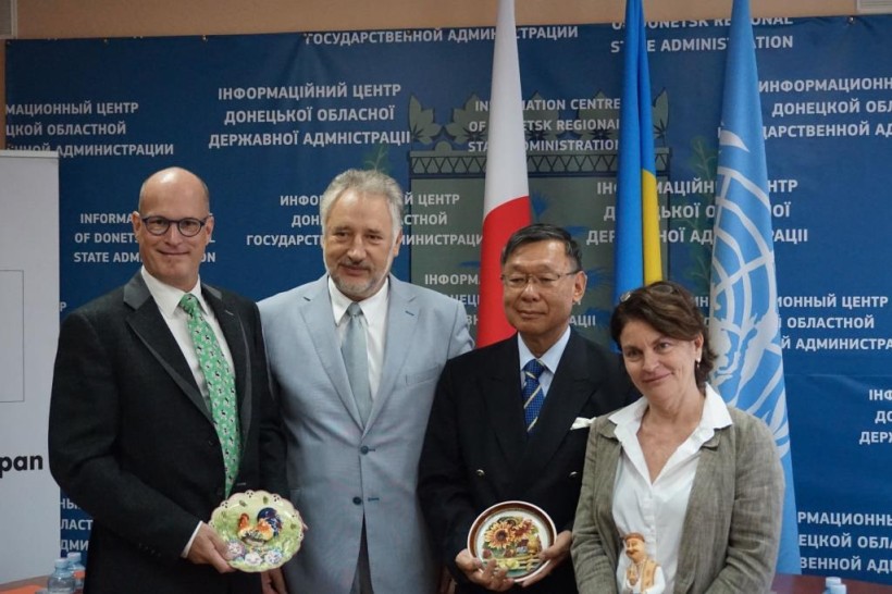 Міжнародні організації підтримують заклади освіти Донецької області