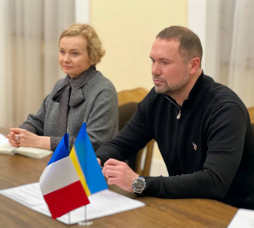 Відбулася зустріч Сергія Шкарлета з Надзвичайним і Повноважним Послом Французької Республіки в Україні