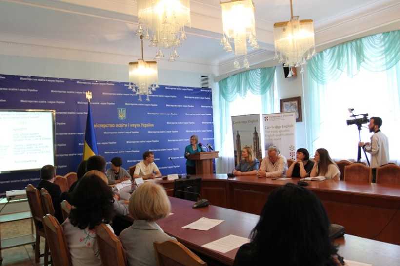 У МОН презентовано результати тестів українських школярів з англійської мови за європейськими стандартами