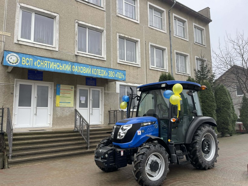 Майбутні аграрії працюватимуть на сучасних тракторах, сівалках і культиваторах у 19 закладах освіти