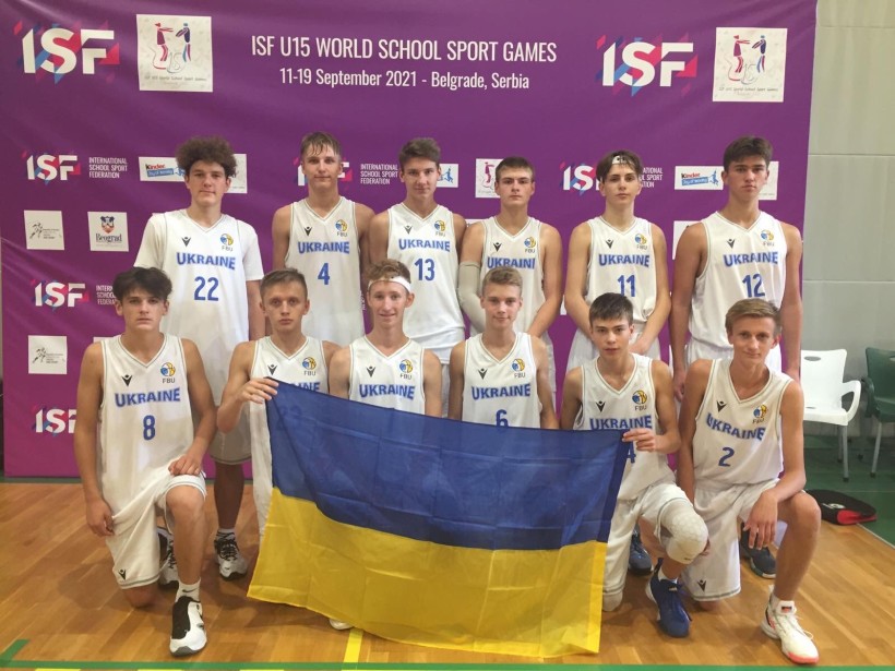 Учнівська збірна України виборола 148 нагород і перше місце в командному заліку на Всесвітніх учнівських спортивних іграх U-15